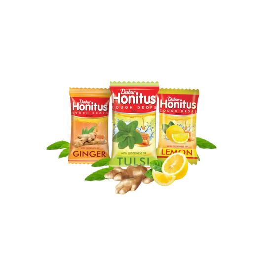 Хонитус Дабур - леденцы от кашля, Honitus cough drops Dabur