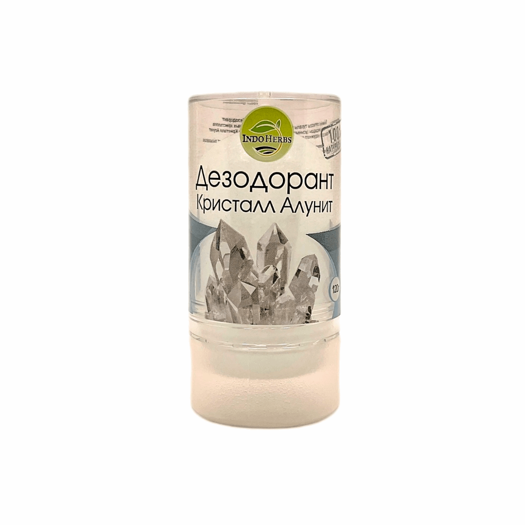 Алунит Натуральный Дезодорант Кристалл (INDOHERBS), 60 г. - Izindii.kg