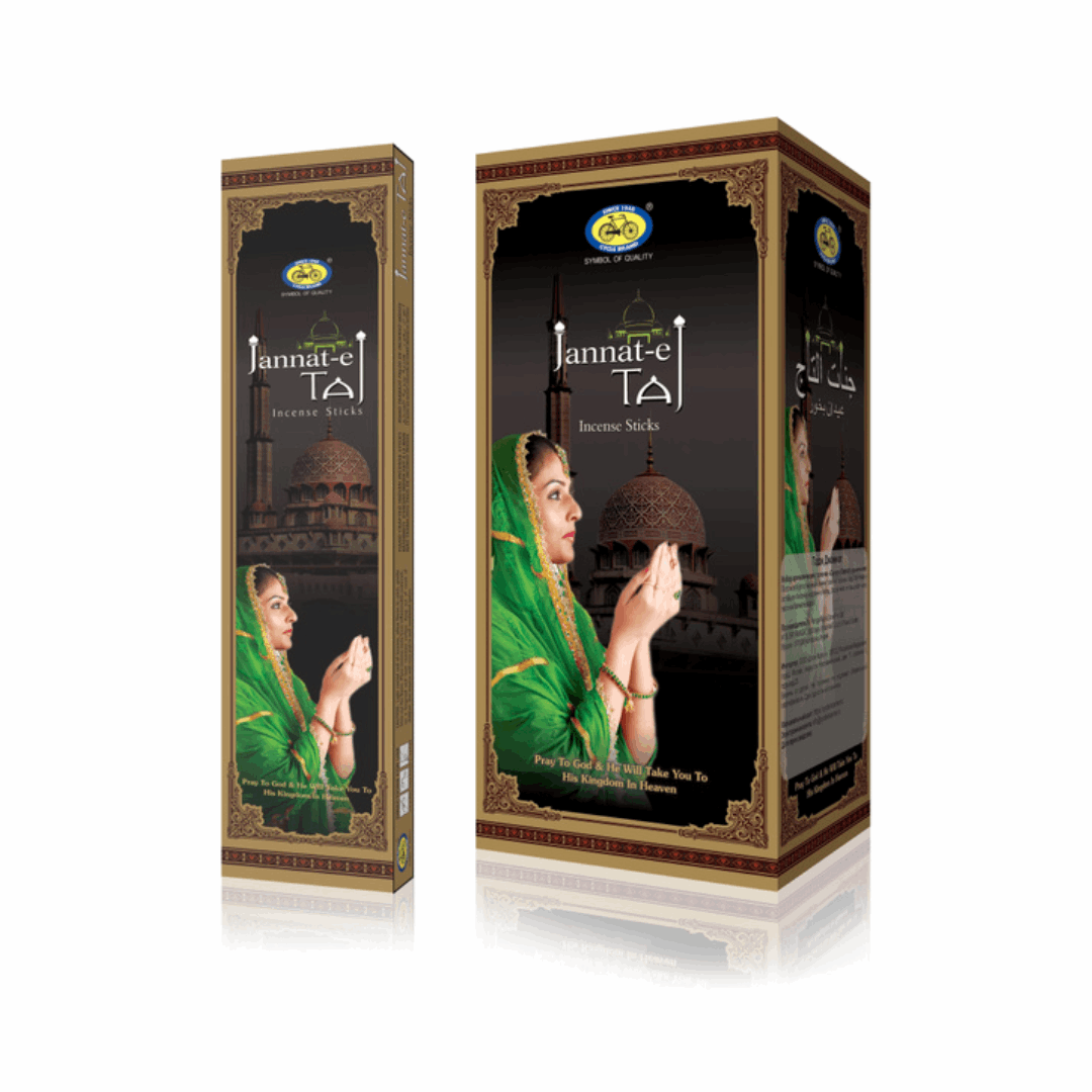 Благовония ДЖАННАТ-Е ТАДЖ JANNAT-E TAJ Incense Sticks