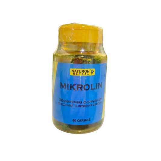 Микролин, Mikrolin, для похудения, Naturon Herbal, 60 капсул - Izindii.kg