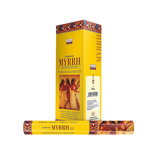 Благовония Мирра, Myrrh, Darshan, 20 палочек - Izindii.kg