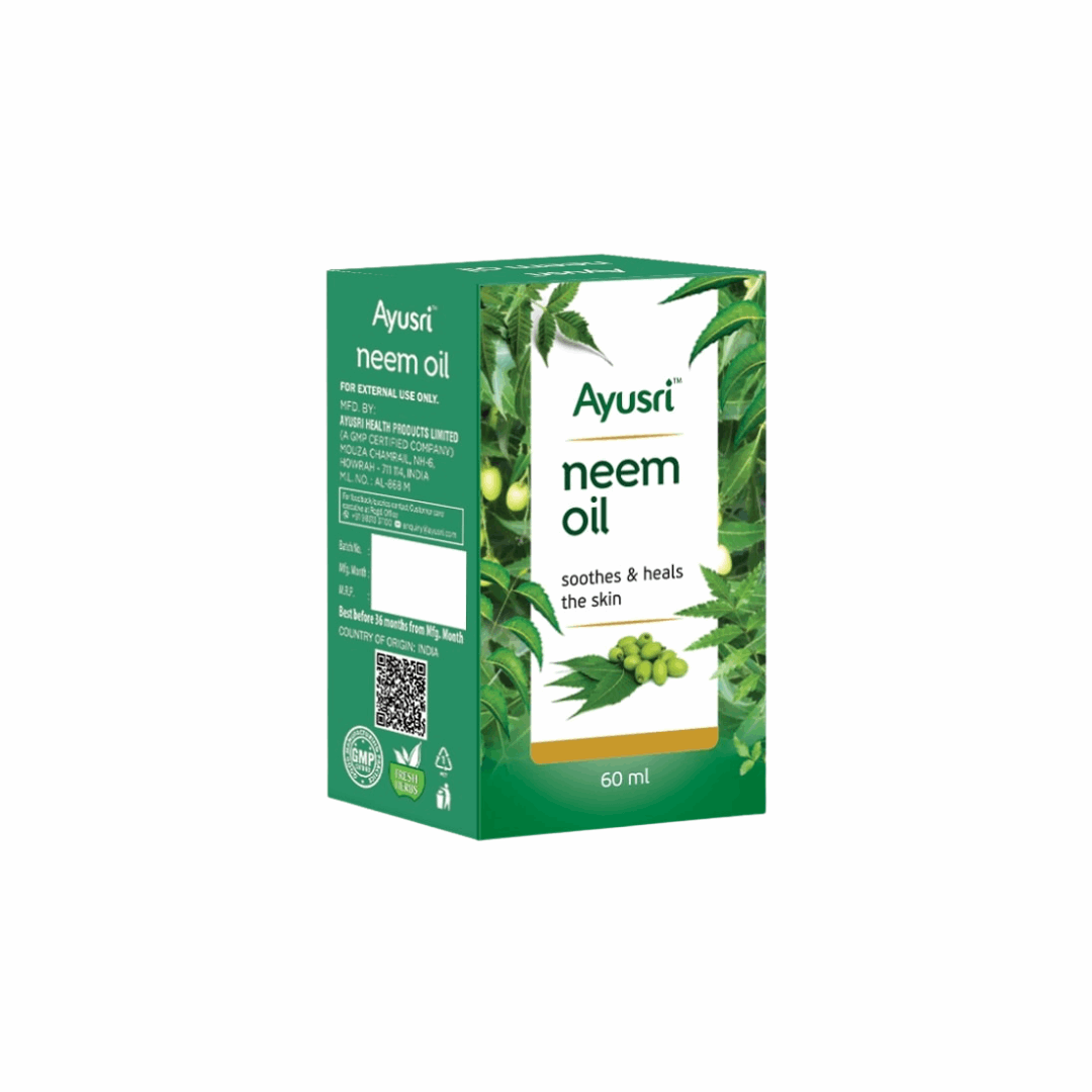 Масло Ним - Здоровая кожа (Neem oil AYUSRI), 60 мл