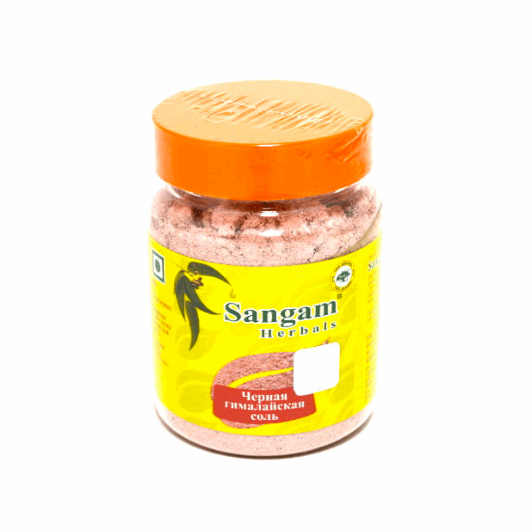 Соль черная гималайская, 120 г, Sangam Herbals - Izindii.kg