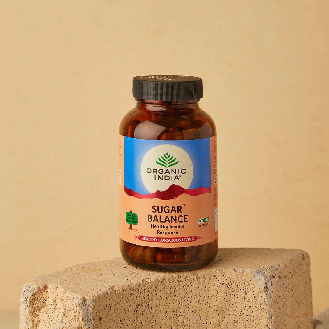 Шугар Бэланс, Sugar Balance Organic India (60 капсул)