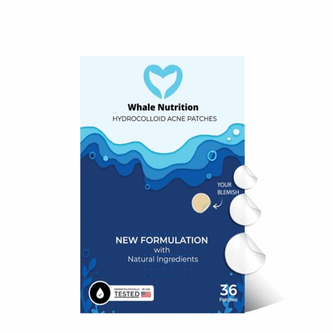 Акне патчи Whale Nutrition, 36 шт