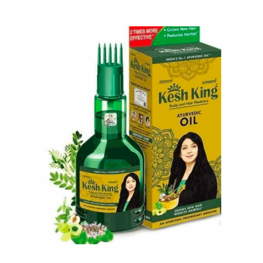 Аюрведическое масло для поврежденных волос Кеш Кинг (Kesh King Scalp and Hair Medicinal Ayurvedic Oil ), 120 мл
