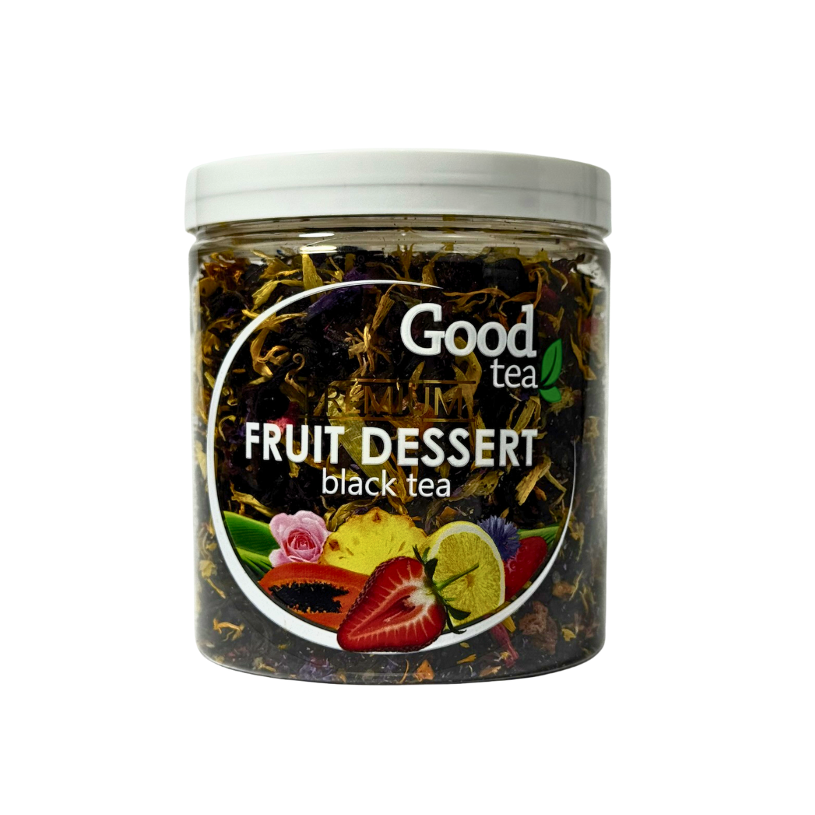 Индийский листовой чай Фруктовый десерт, 120 гр