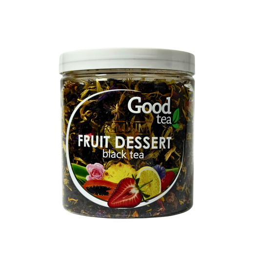 Индийский листовой чай Фруктовый десерт, 120 гр