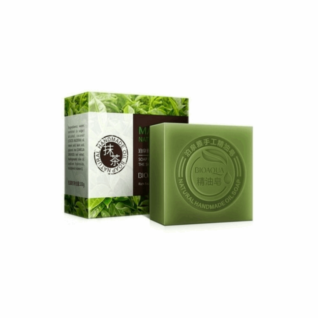 Мыло Bioaqua матча и кокосовое масло, 100 гр