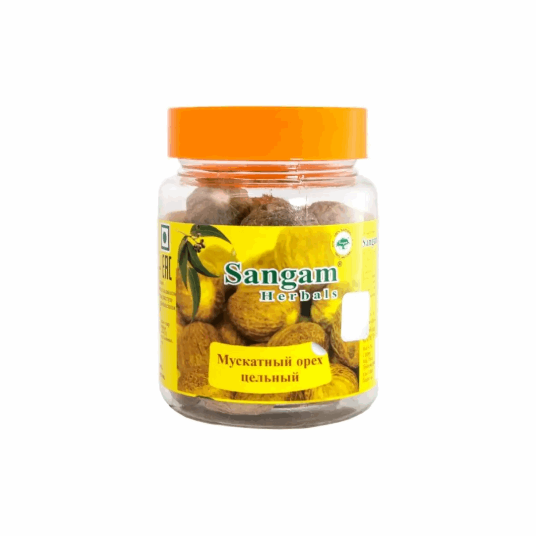 Мускатный орех цельный Sangam Herbals 50 г