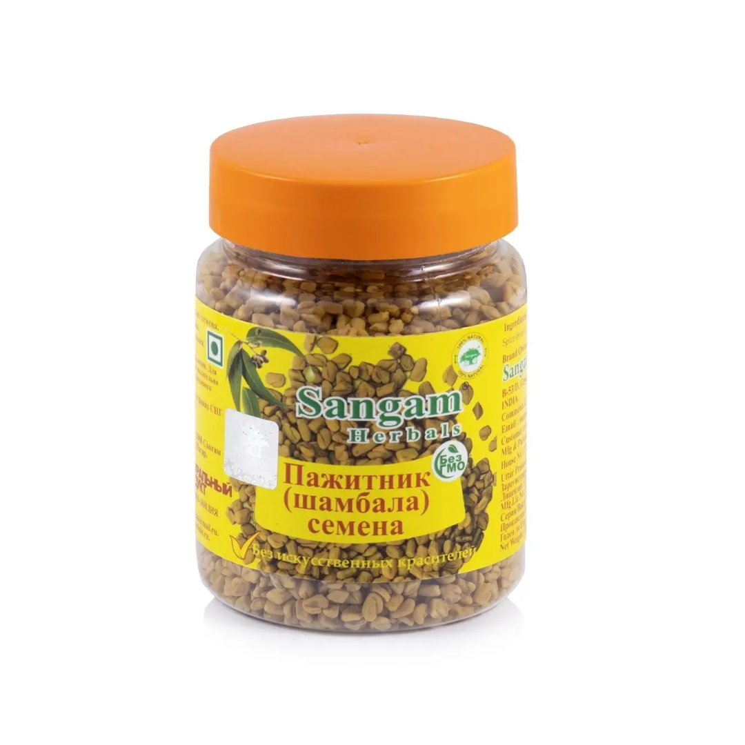 Пажитник (шамбала) семена Sangam Herbals, 120 гр