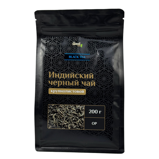 Индийский черный Крупнолистовой чай Ассам