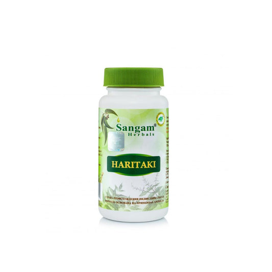 Харитаки, Haritaki, Sangam Herbals. 60 таблеток