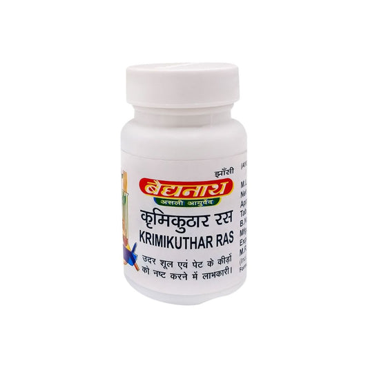 Кримикутхар Рас (Krimikuthar Ras) Baidyanath, 80 таблеток