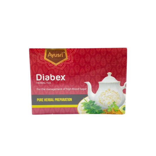 Аюрведический чай при диабете, Диабиз, Diabiz Herbal Tea, 40 гр, Ayusri