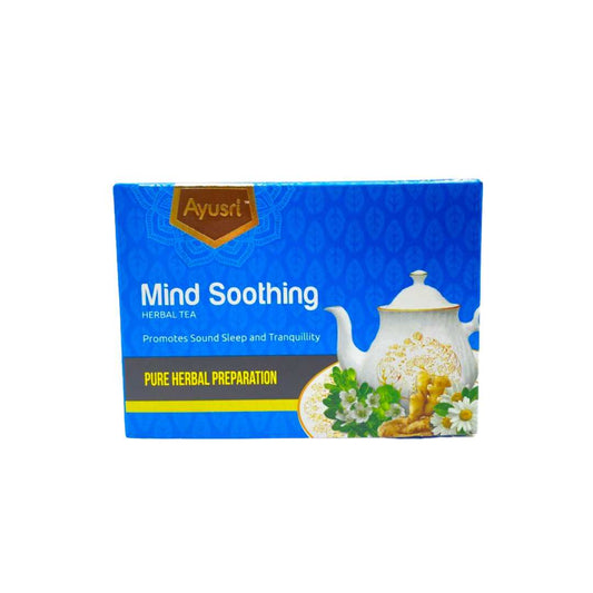 Аюрведический чай успокаивающий ум, Майн Сутинг, Mind Soothing Herbal Tea, 40 гр, Ausri