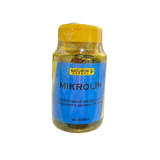 Микролин, Mikrolin, для похудения, Naturon Herbal, 60 капсул
