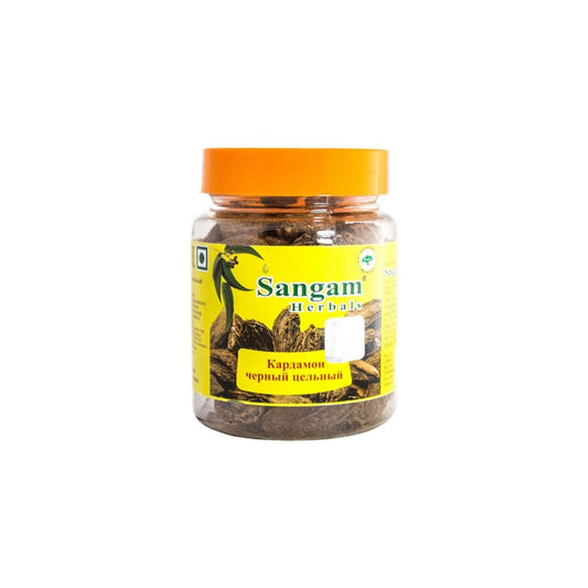 Кардамон черный цельный, Sangam Herbals, 50 гр.
