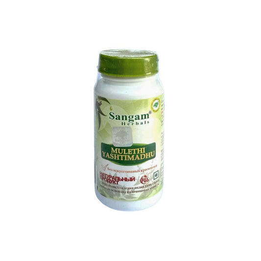 Mulethi Yashtimadhu, Sangam Herbals (МУЛЕТХИ ЯШТИМАДХУ) 60 таблеток Izindii.kg